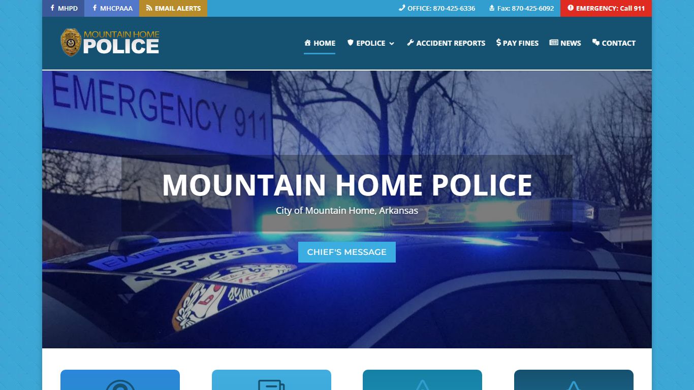 Mountain Home Police Department | City of Mountain Home, Arkansas